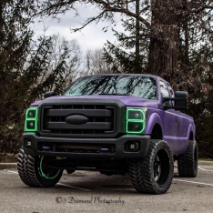 Lighting Trendz 2011-2016 Ford Super Duty RGB Halo w/BT Controller