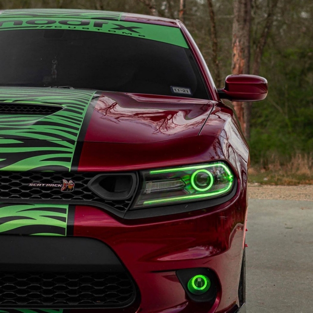 Prebuilt Headlights RGBW