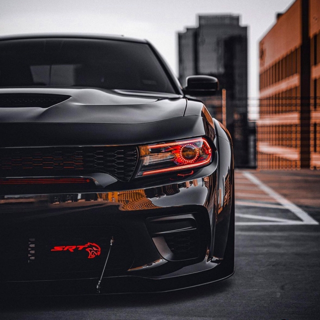 2015-2021 DODGE CHARGER RGBW DRL & DIFFUSED PROJECTOR HALO BUNDLE main image