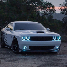Lighting Trendz 2008-2014 Dodge Challenger Facelift Flow Series Halos