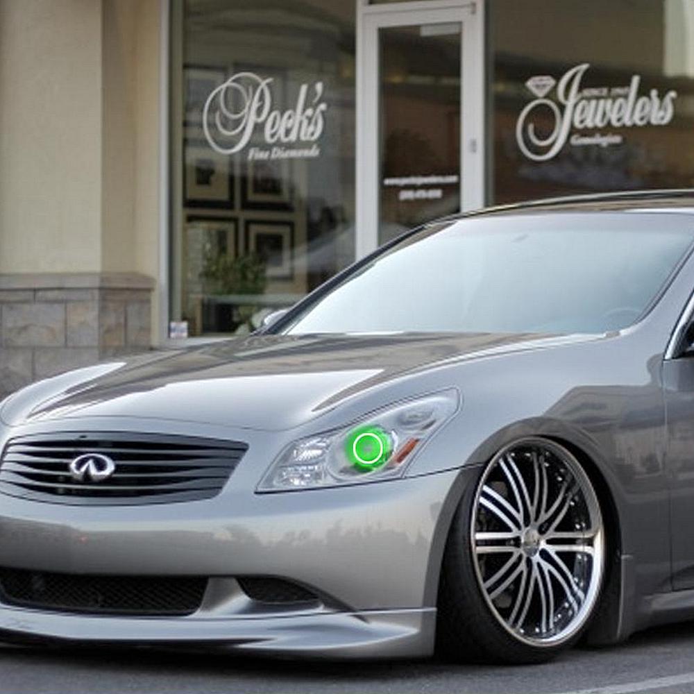 infiniti g37 halo lights