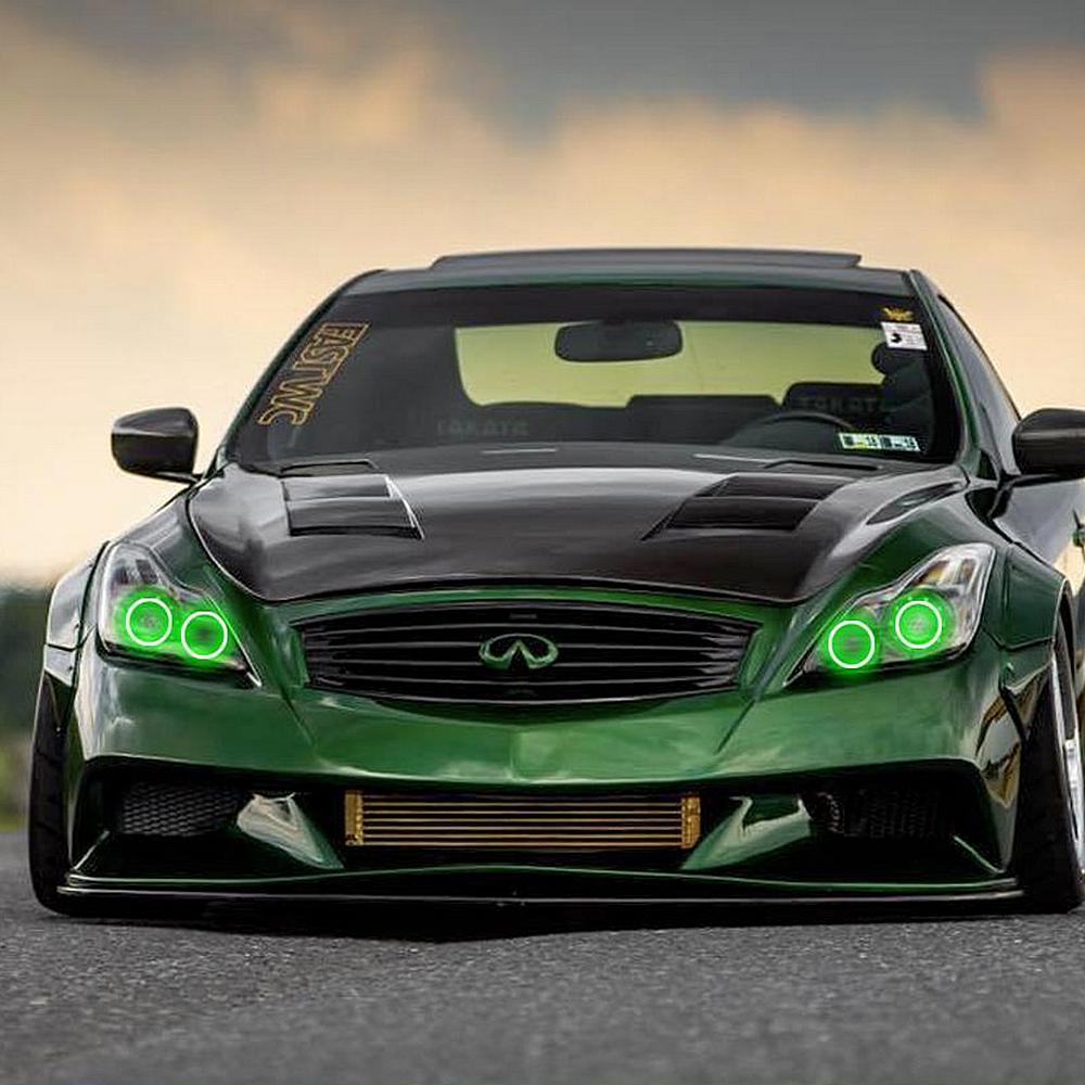 infiniti g37 halo lights