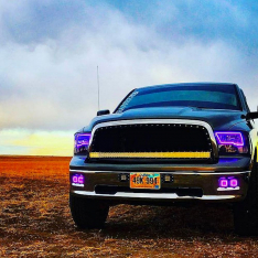 Lighting Trendz 2009-2018 Dodge Ram Fog Halo LED Kit - Custom