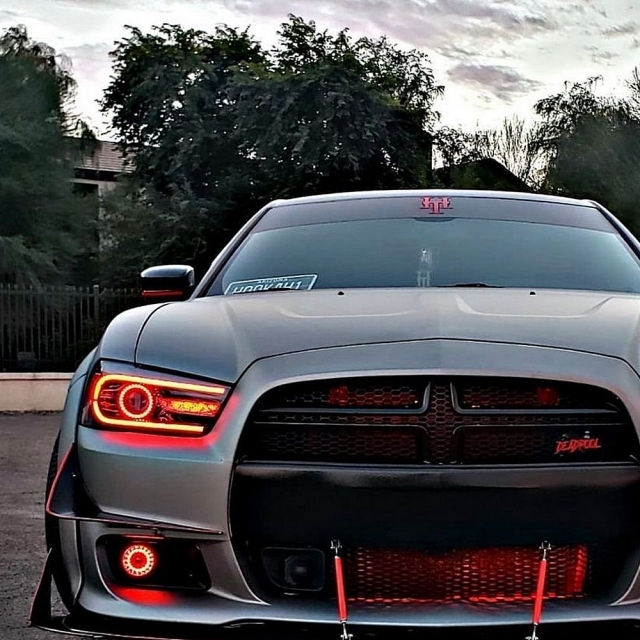 2011-2014 DODGE CHARGER FACE LIFT PRE-BUILT HEADLIGHTS main image