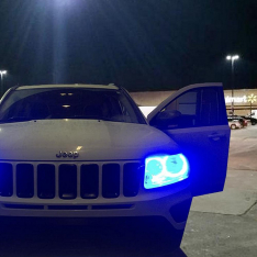 Lighting Trendz 2011-2016 Jeep Compass RGB Halo Kit w/BT Controller