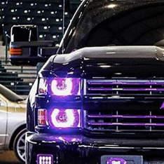 Lighting Trendz 2014-2015 Chevrolet Silverado Halogen RGB Halo w/BT Controller
