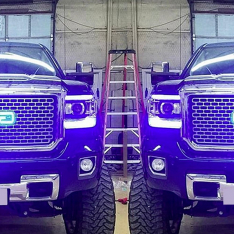 Lighting Trendz 2014-2015 GMC Sierra RGB Halo w/BT Controller