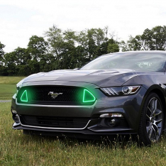 Lighting Trendz 2015-2017 Ford Mustang RTR Waterproof Grille Lighting LED Kit - Custom