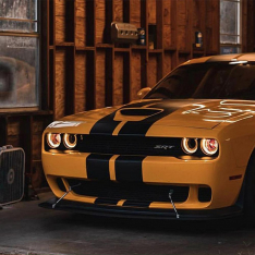 Lighting Trendz 2015-2023 Dodge Challenger Pre-Built LED Headlights - Custom