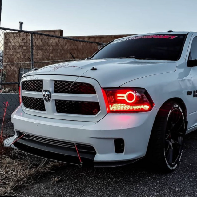 Lighting Trendz 2009-2018 Dodge Ram Projector Halo LED Kit - Custom main image