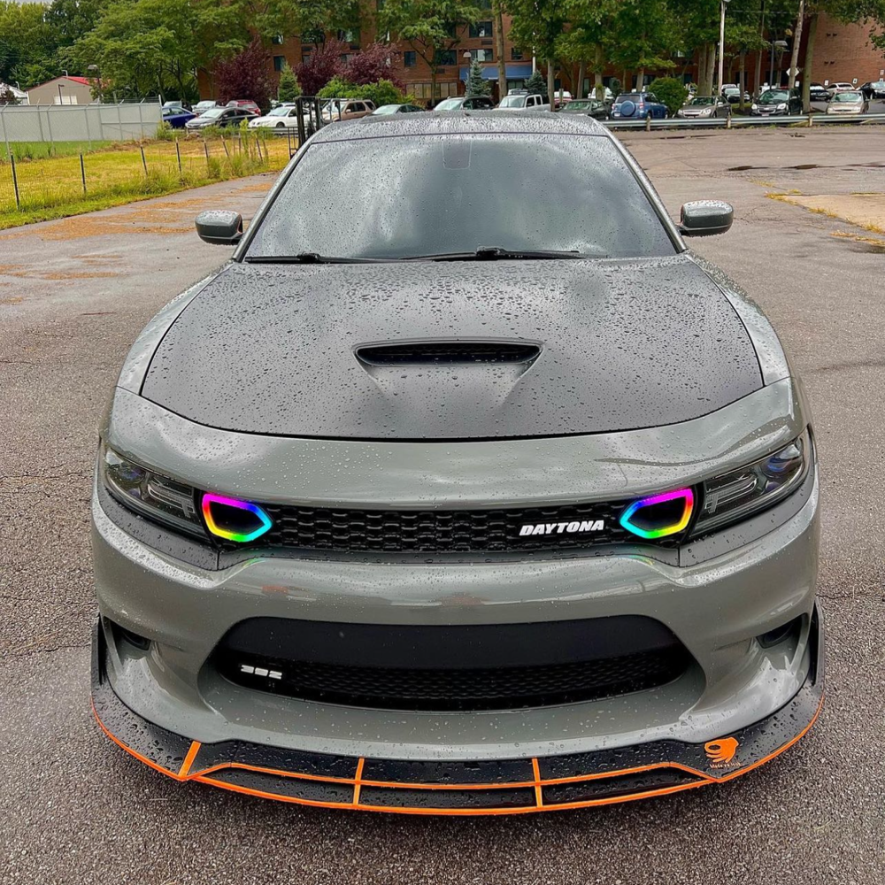 dodge charger custom grill