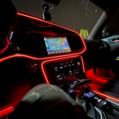 Lighting Trendz RGB 6M 6-Piece Dash Trim Kit