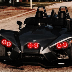 Lighting Trendz Polaris Slingshot Ring Halo Kit (Canada Model) - Custom