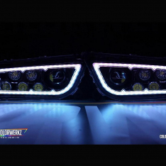 Lighting Trendz Polaris RZR Flow Series Pre-Built Headlights