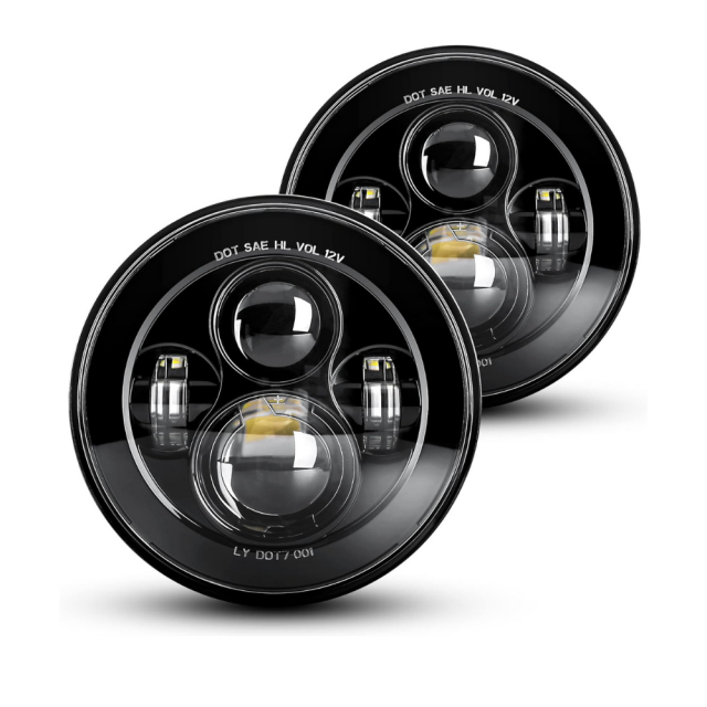 7" ROUND LED HEADLIGHT REPLACEMENTS, 90W main image