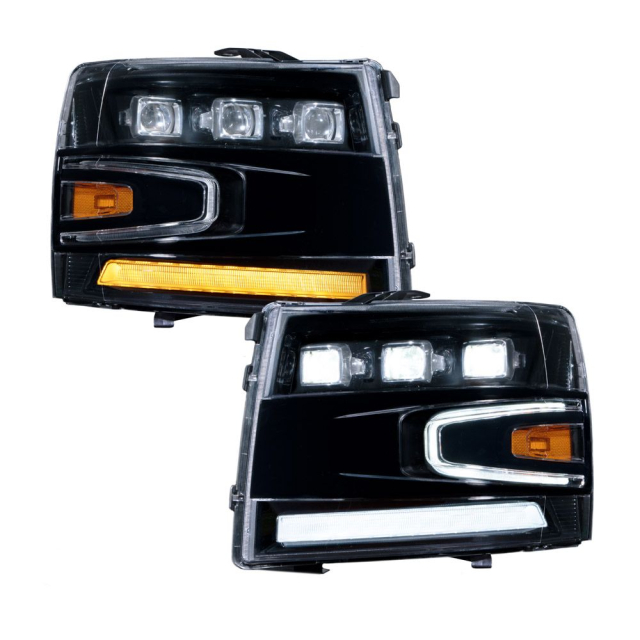 2007-2013 CHEVROLET SILVERADO LED PROJECTOR HEADLIGHTS main image