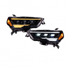Form Lighting 2014-2024 Toyota 4Runner Sequential LED Projector Headlights