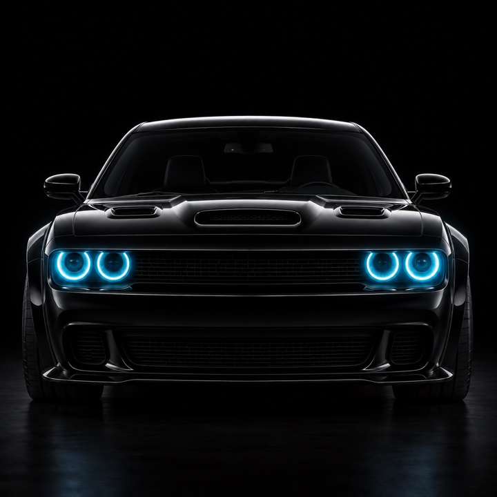 Dodge Challenger custom lighting inspiration